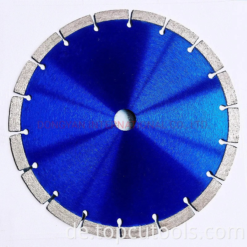 9 "Arixpositionierter Diamant -Schneidrad für Quarzstein